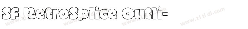 SF RetroSplice Outli字体转换 SF RetroSplice Outli字体转换